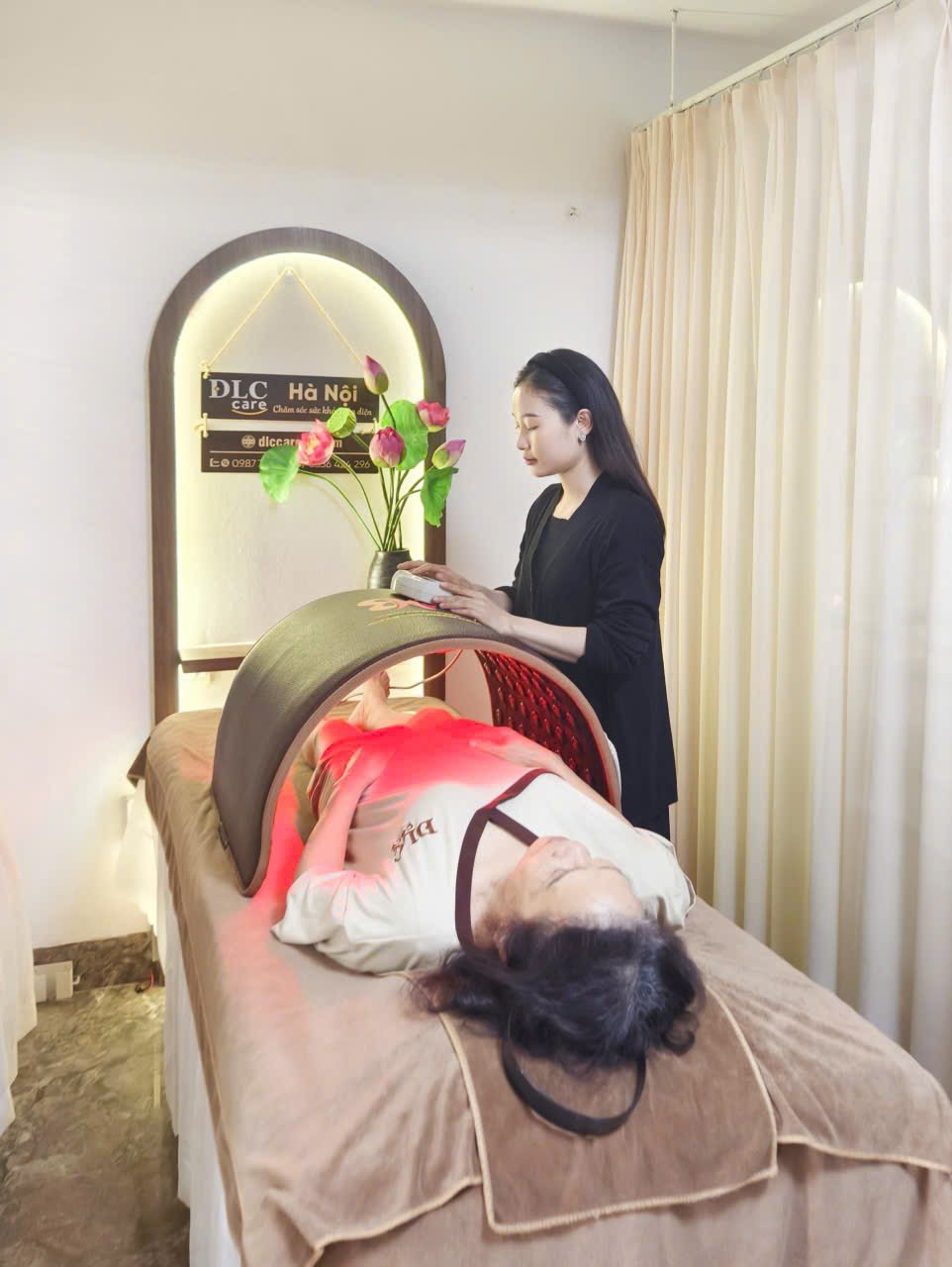 Không gian chăm sóc tại DLC Care