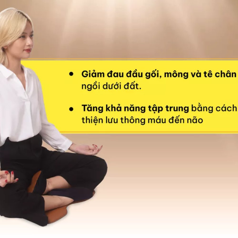 Đệm thiền sáng chế DoctorLoan