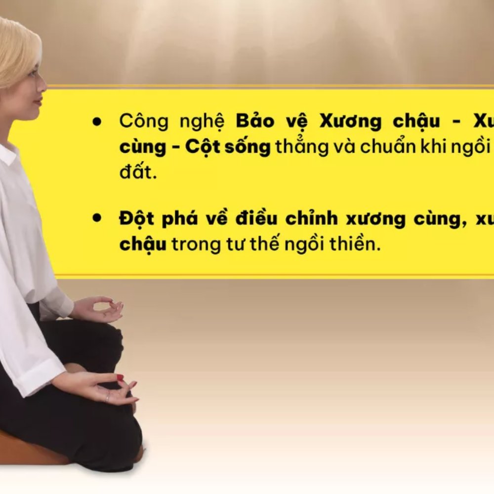 Đệm thiền sáng chế DoctorLoan