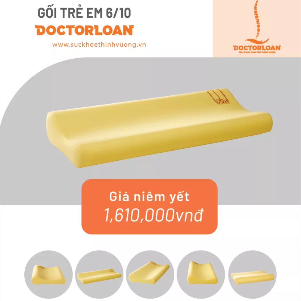 Gối trẻ em DoctorLoan 2-10 tuổi