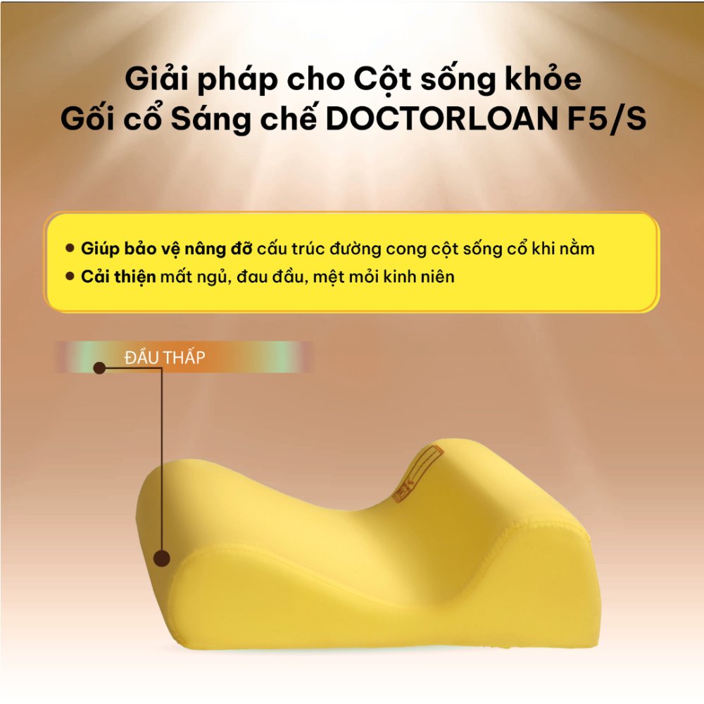 Gối cổ sáng chế DOCTORLOAN F5