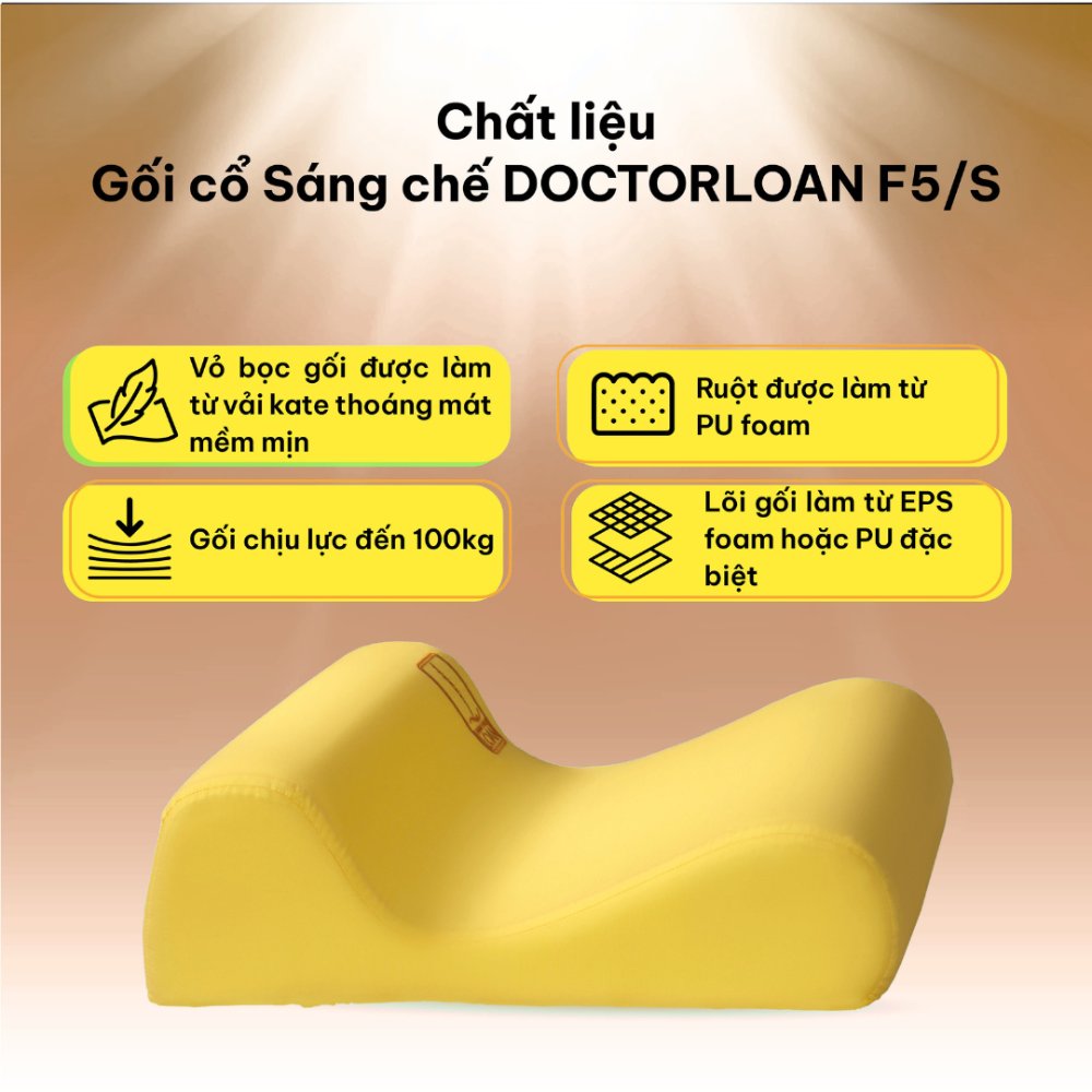 Gối cổ sáng chế DOCTORLOAN F5