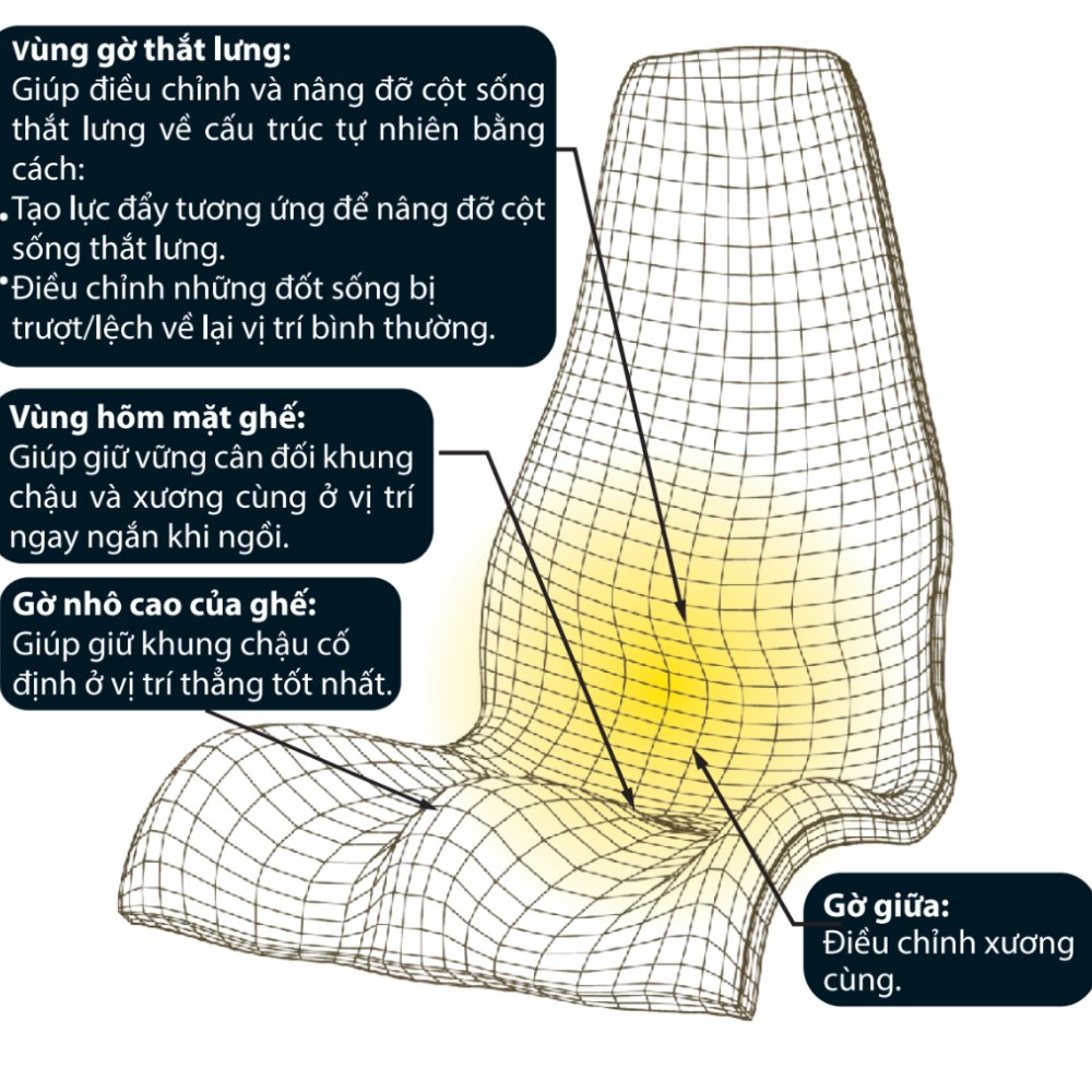 Ghế sáng chế DOCTORLOAN 90T (Mỏng)