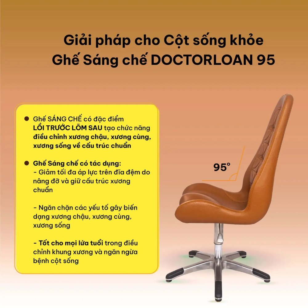 Ghế sáng chế DOCTORLOAN VIP 95