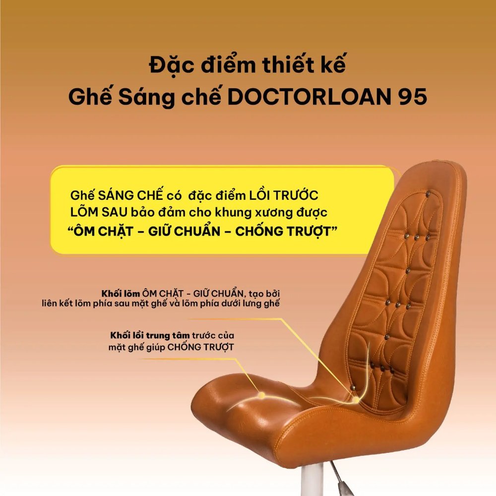 Ghế sáng chế DOCTORLOAN VIP 95