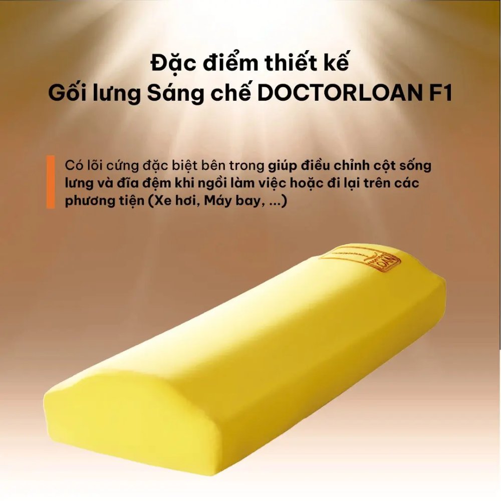 Gối lưng DoctorLoan F1 (Dài)