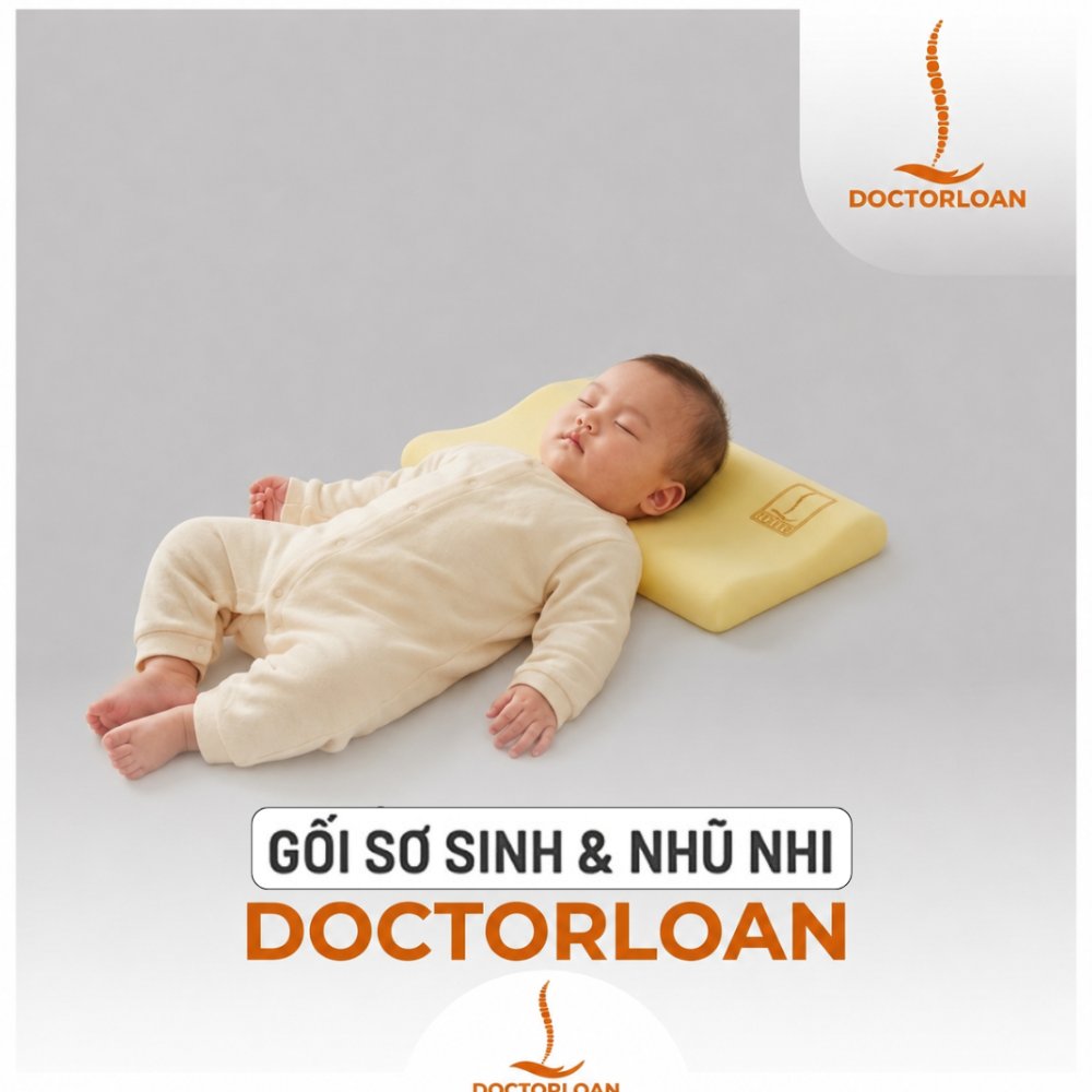 Gối sơ sinh DoctorLoan