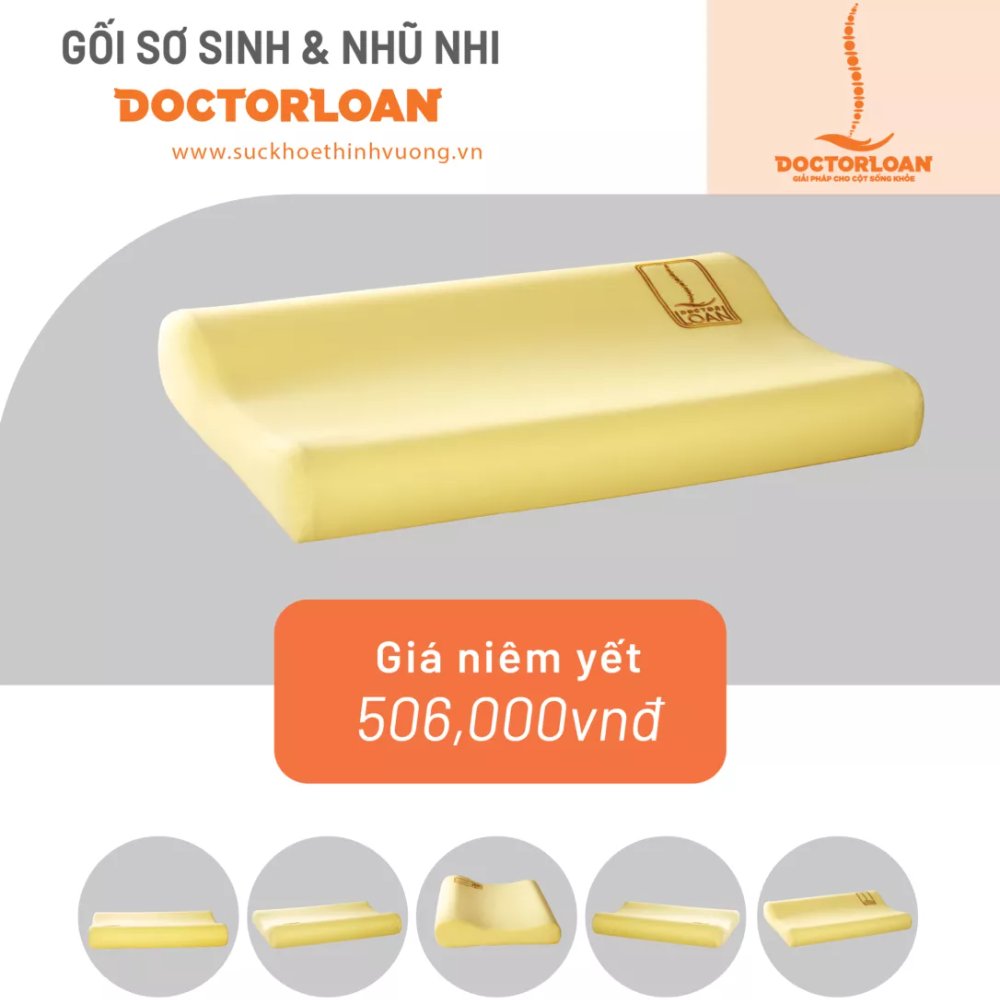 Gối sơ sinh DoctorLoan
