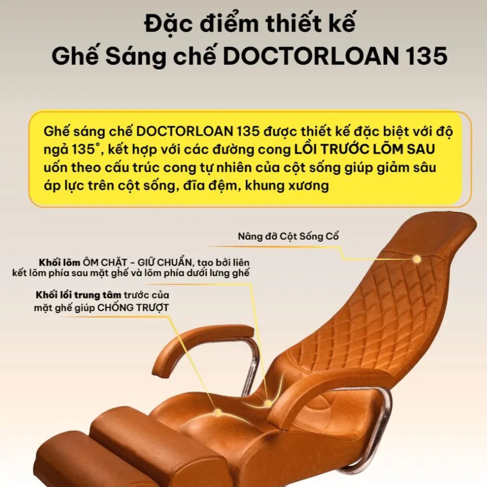 Ghế sáng chế DOCTORLOAN 135