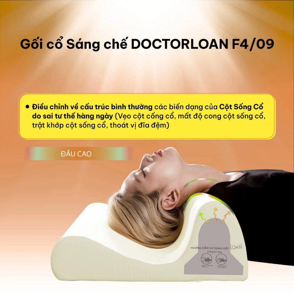 Gối cổ sáng chế DOCTORLOAN F4