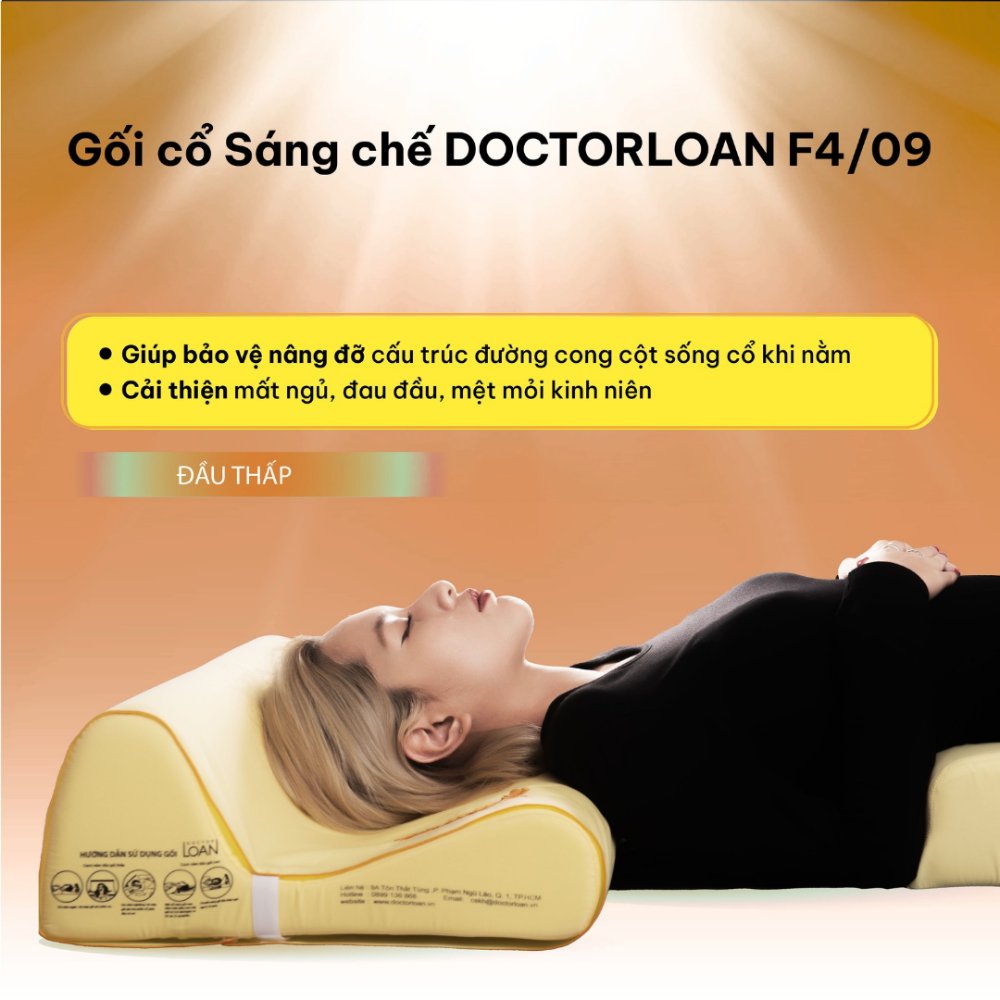 Gối cổ sáng chế DOCTORLOAN F4