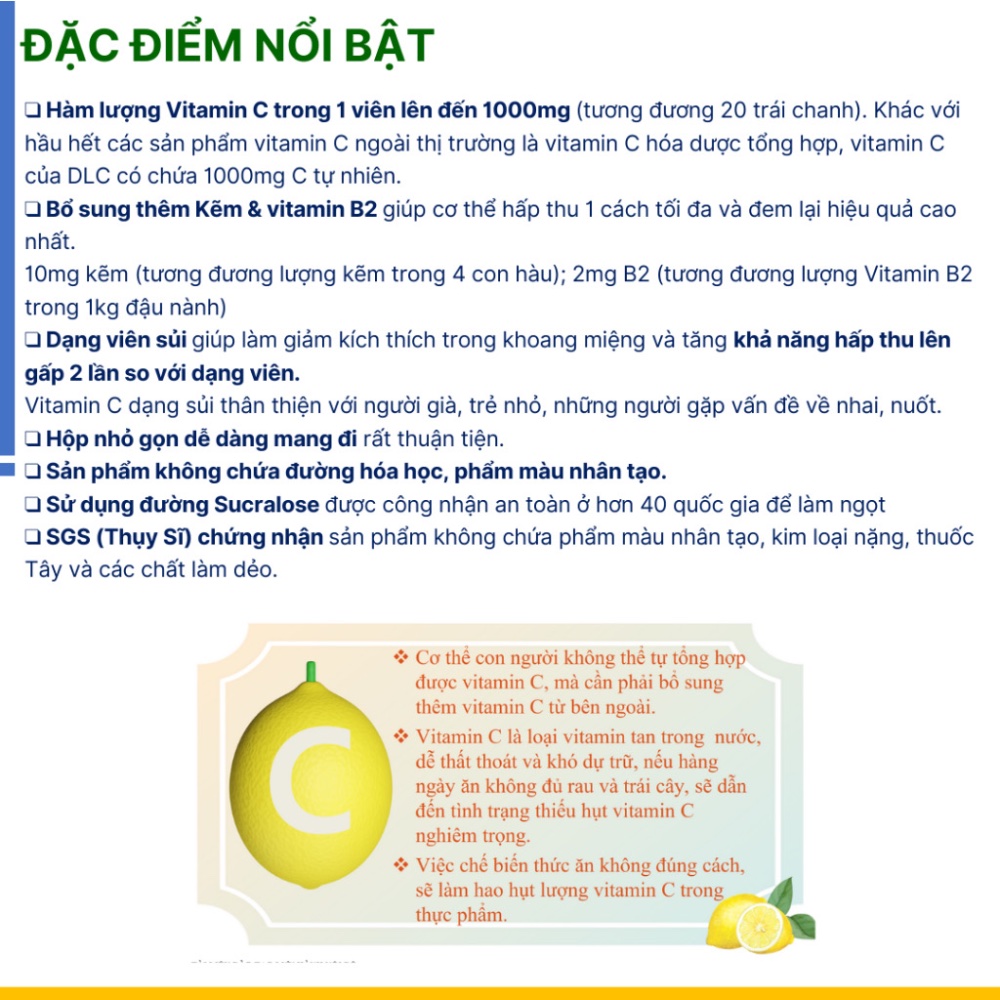 Vitamin C hữu cơ
