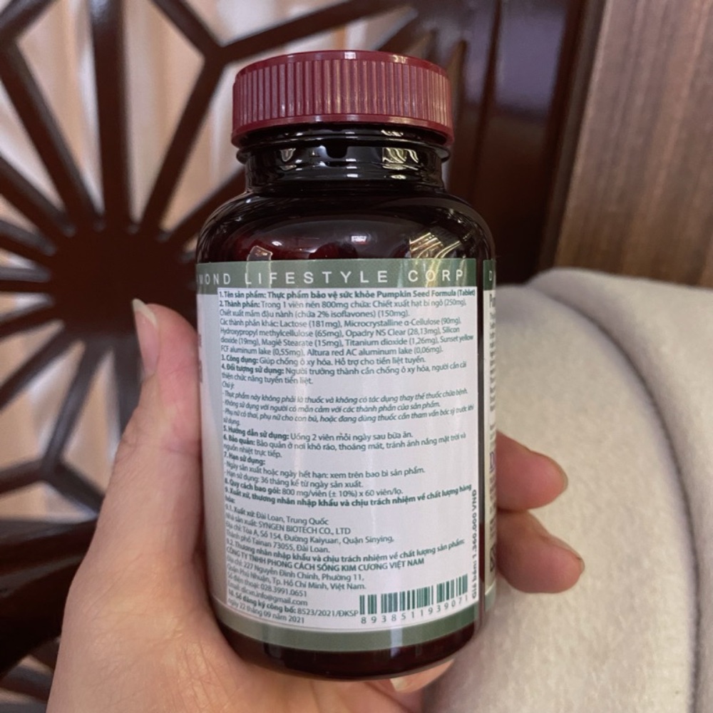 Tinh chất hạt bí ngô