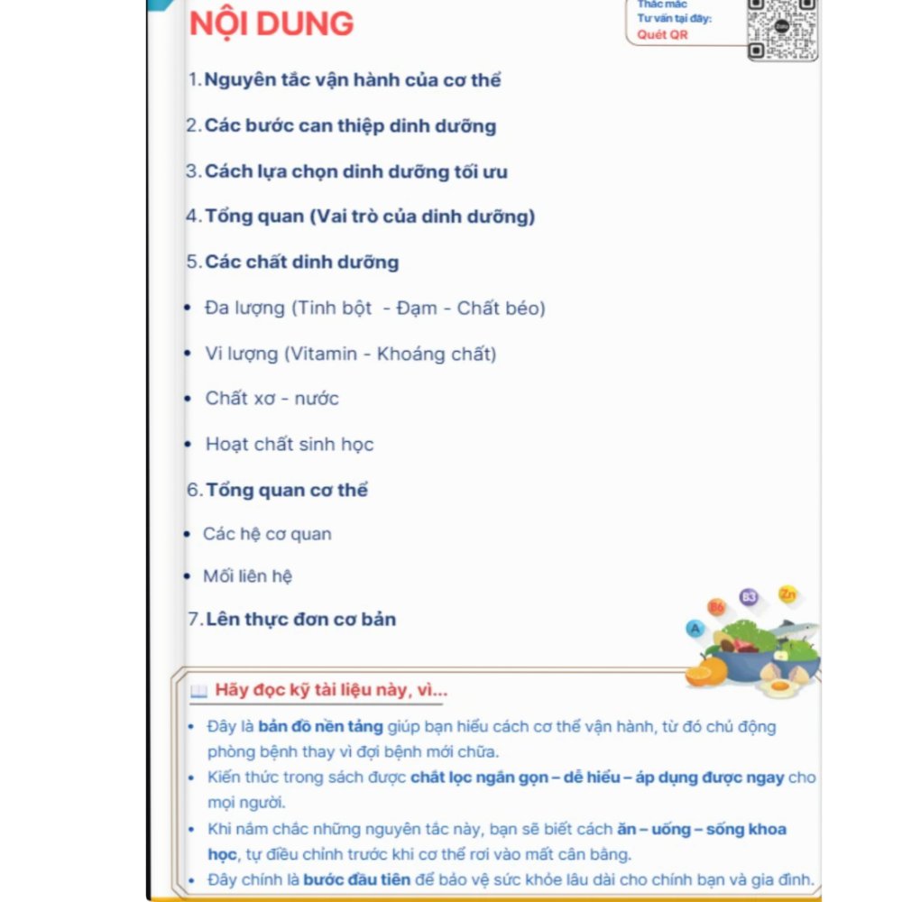 Sách dinh dưỡng nền tảng