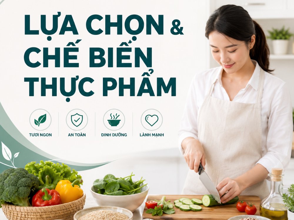 Lựa chọn và chế biến thực phẩm
