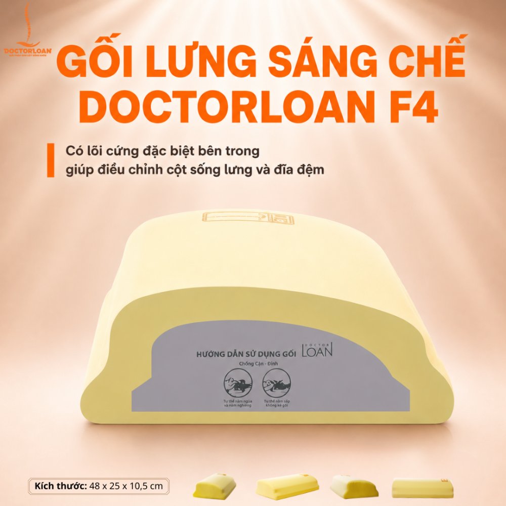 Gối lưng sáng chế DOCTORLOAN