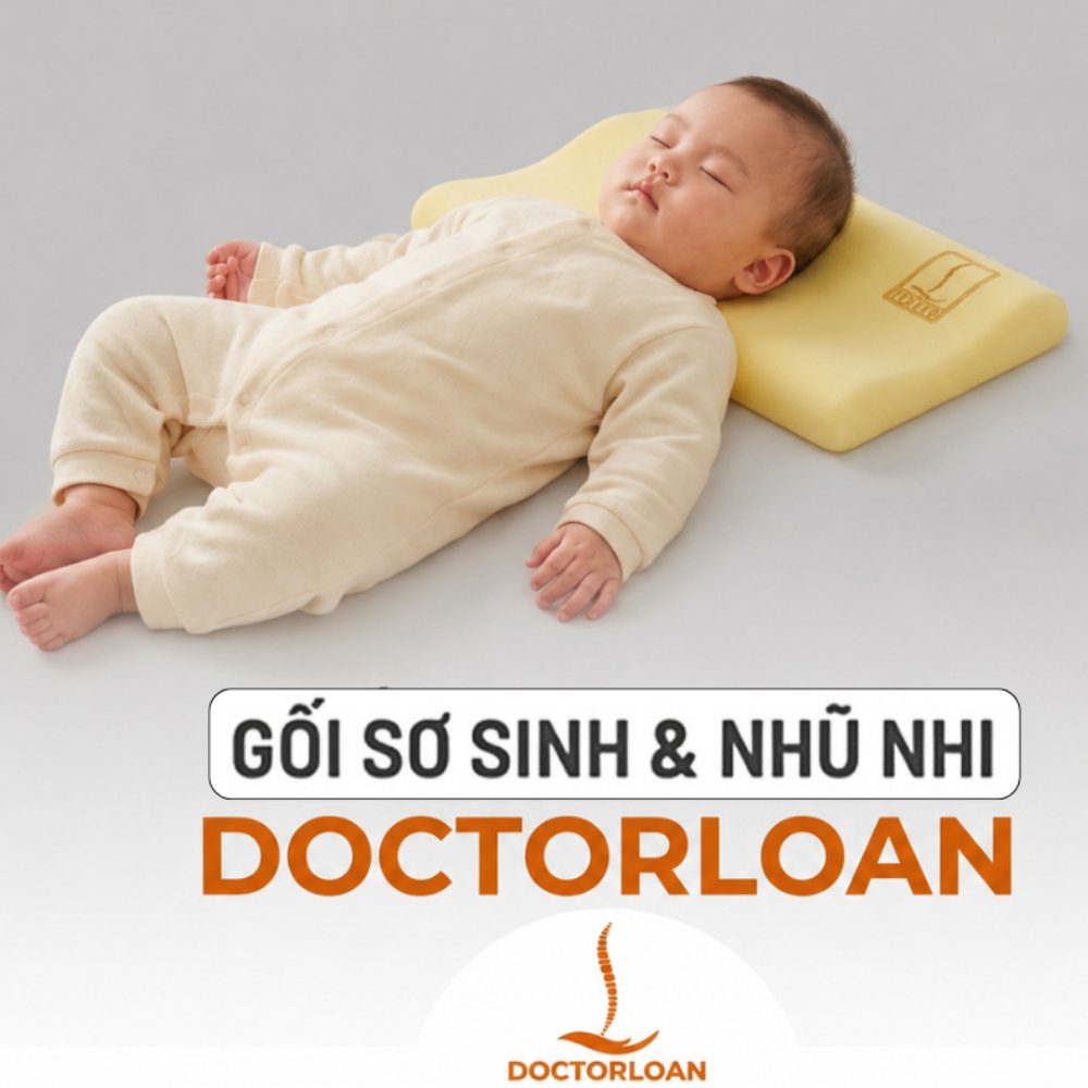 Gối sơ sinh DoctorLoan
