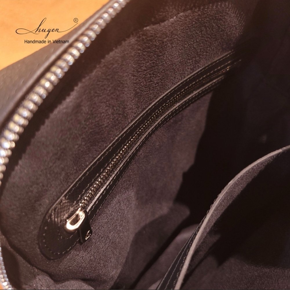 Túi chéo - Togo Leather Bag