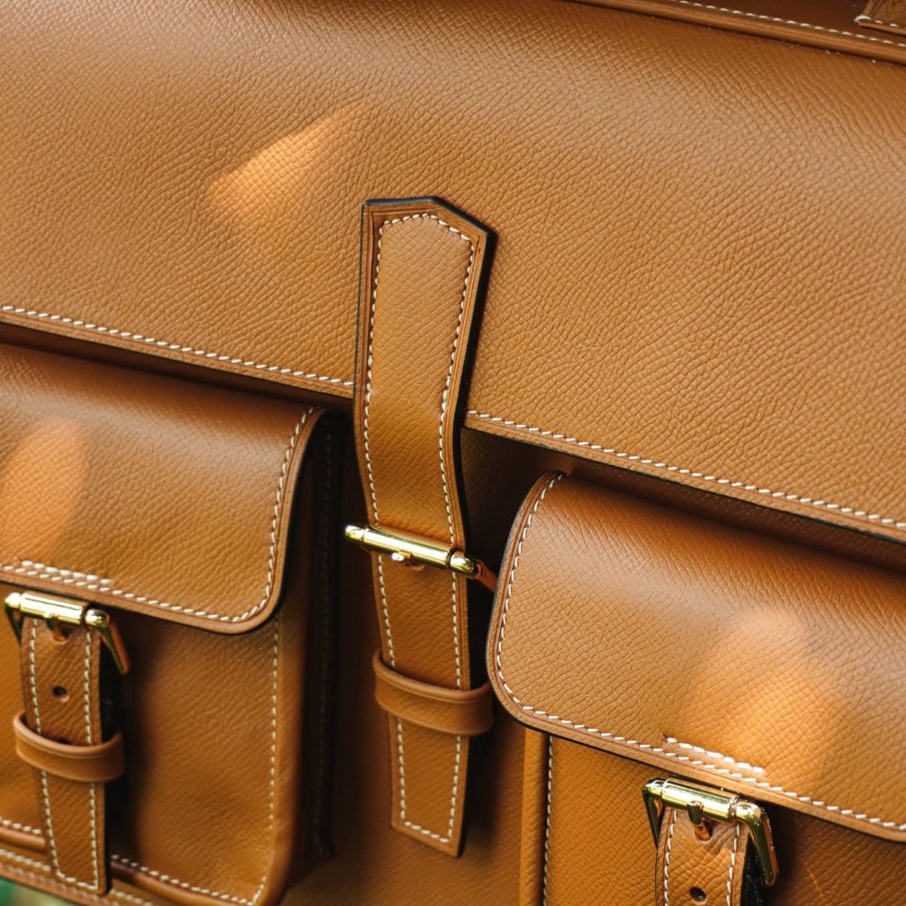 Cặp xách Handmade  - Brown