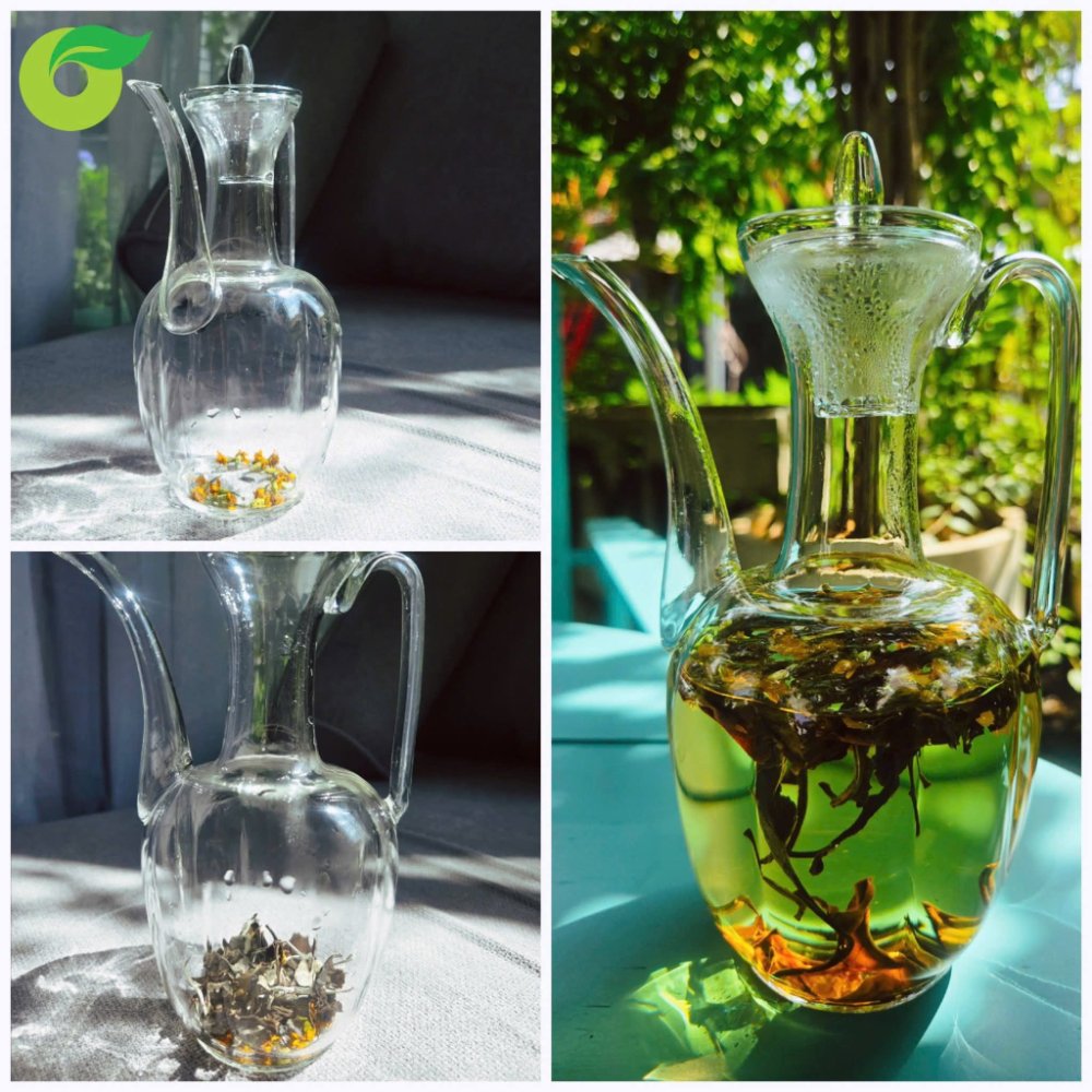 Trà Hoa & Quả Hữu Cơ MÙA - Trà Đen & Hoa Cúc Chanh Dây