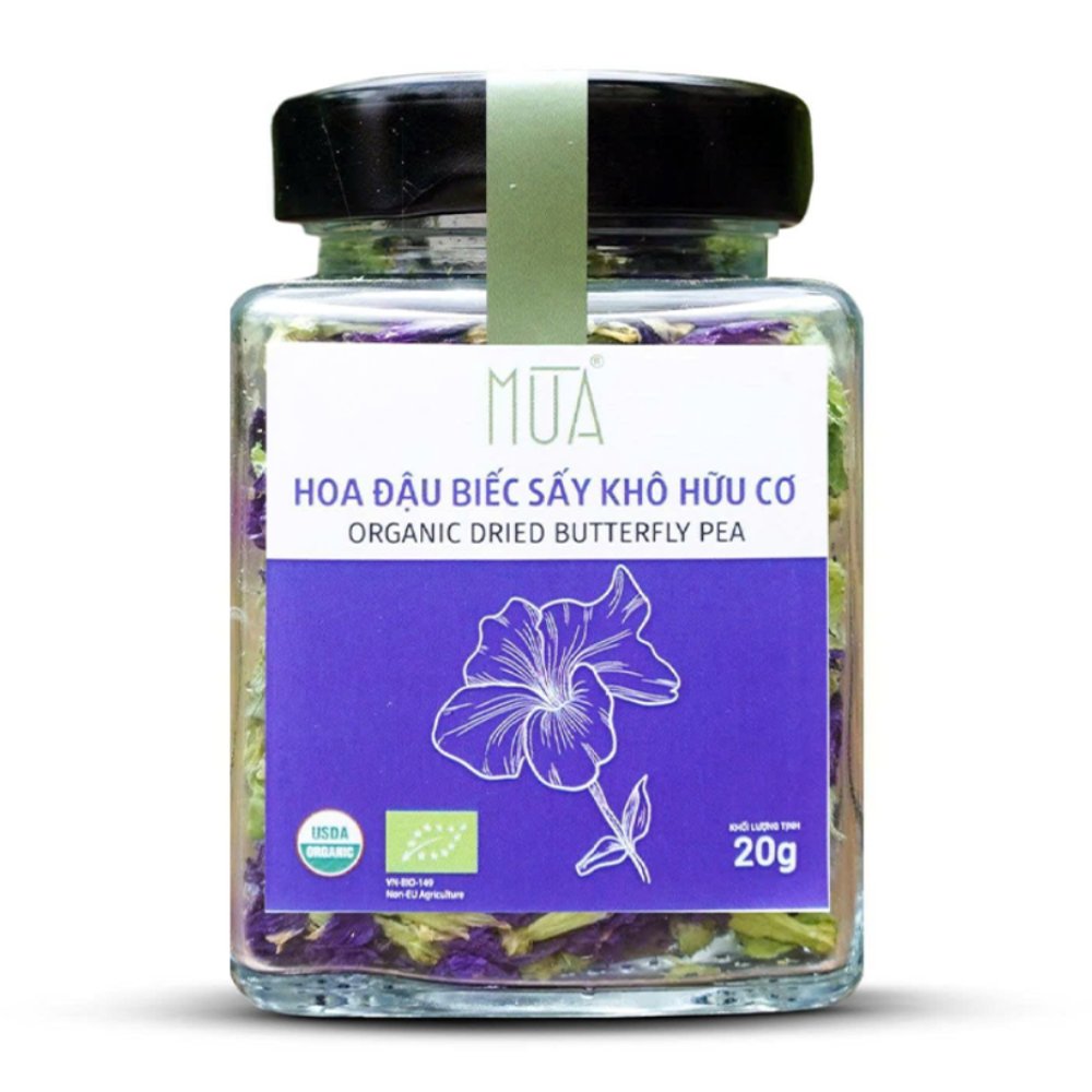 Hoa đậu biếc sấy hữu cơ MÙA (20g)