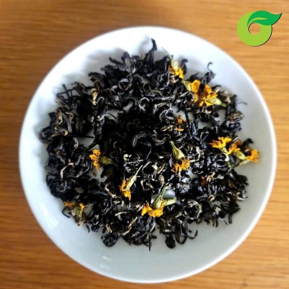 Trà Hoa & Quả Hữu Cơ MÙA - Trà Đen & Hoa Cúc Chanh Dây
