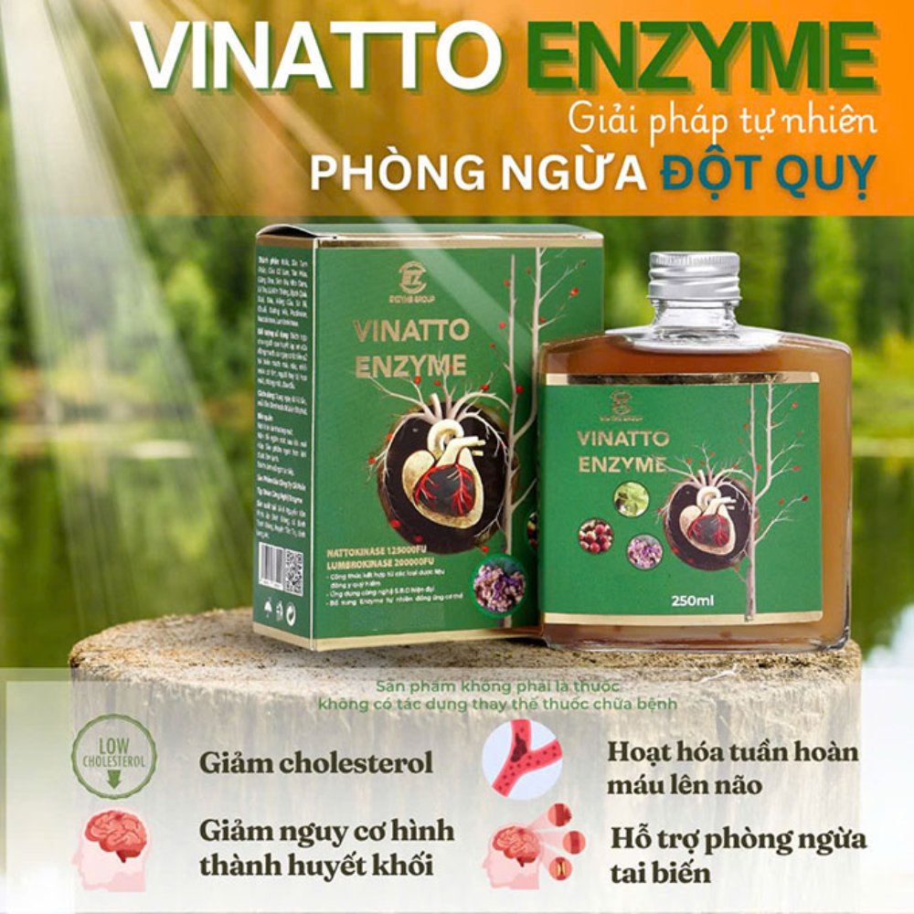 Nước Uống Vinatto Enzyme 250ml