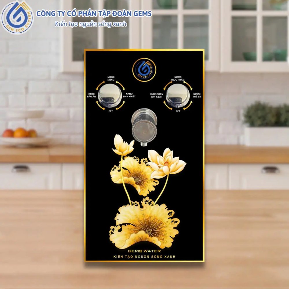 Máy Lọc Nước Hydrogen Ion Kiềm GEMS 01 NEW