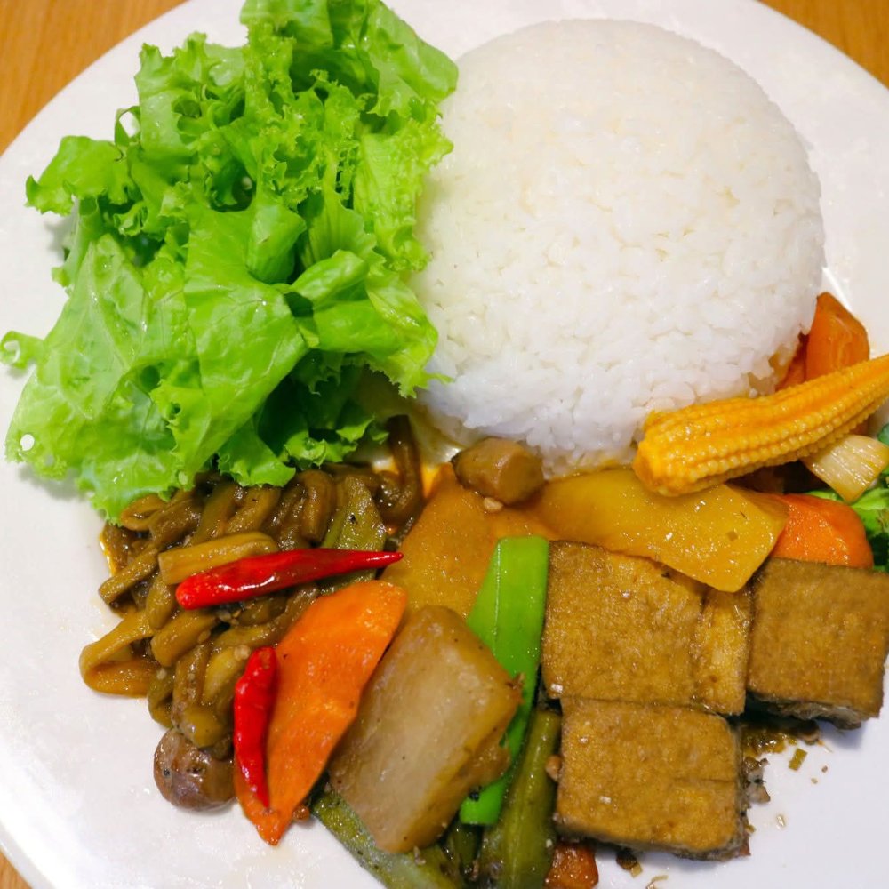 Cơm chay thập cẩm