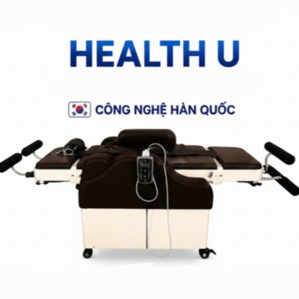 Giường kéo giãn cột sống Health U - Hàn Quốc