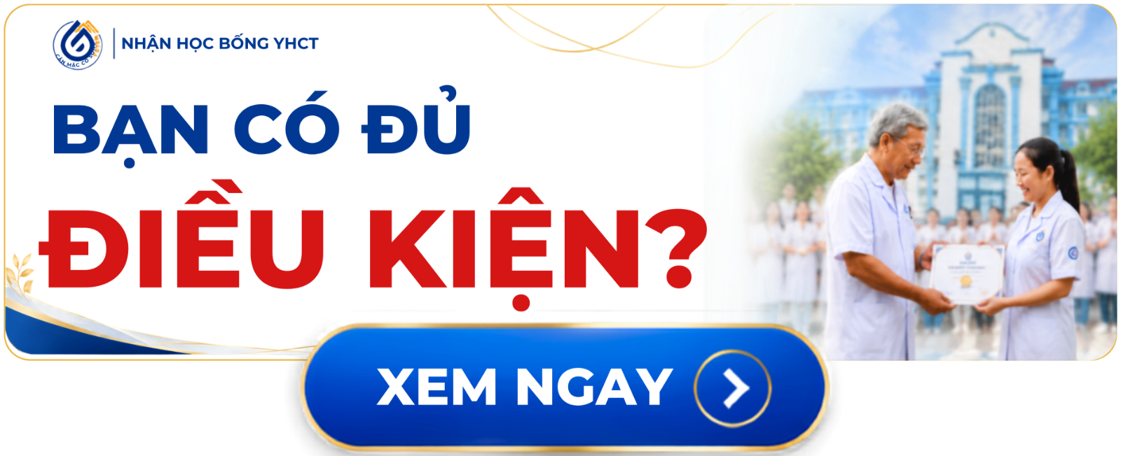 Xem điều kiện nhận học bổng