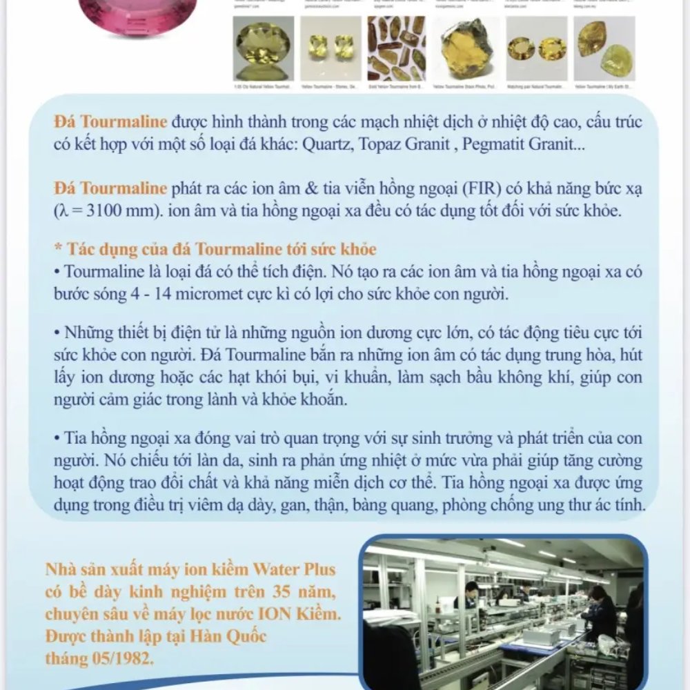Water Plus - tạo nước Ion Kiềm (Korea)