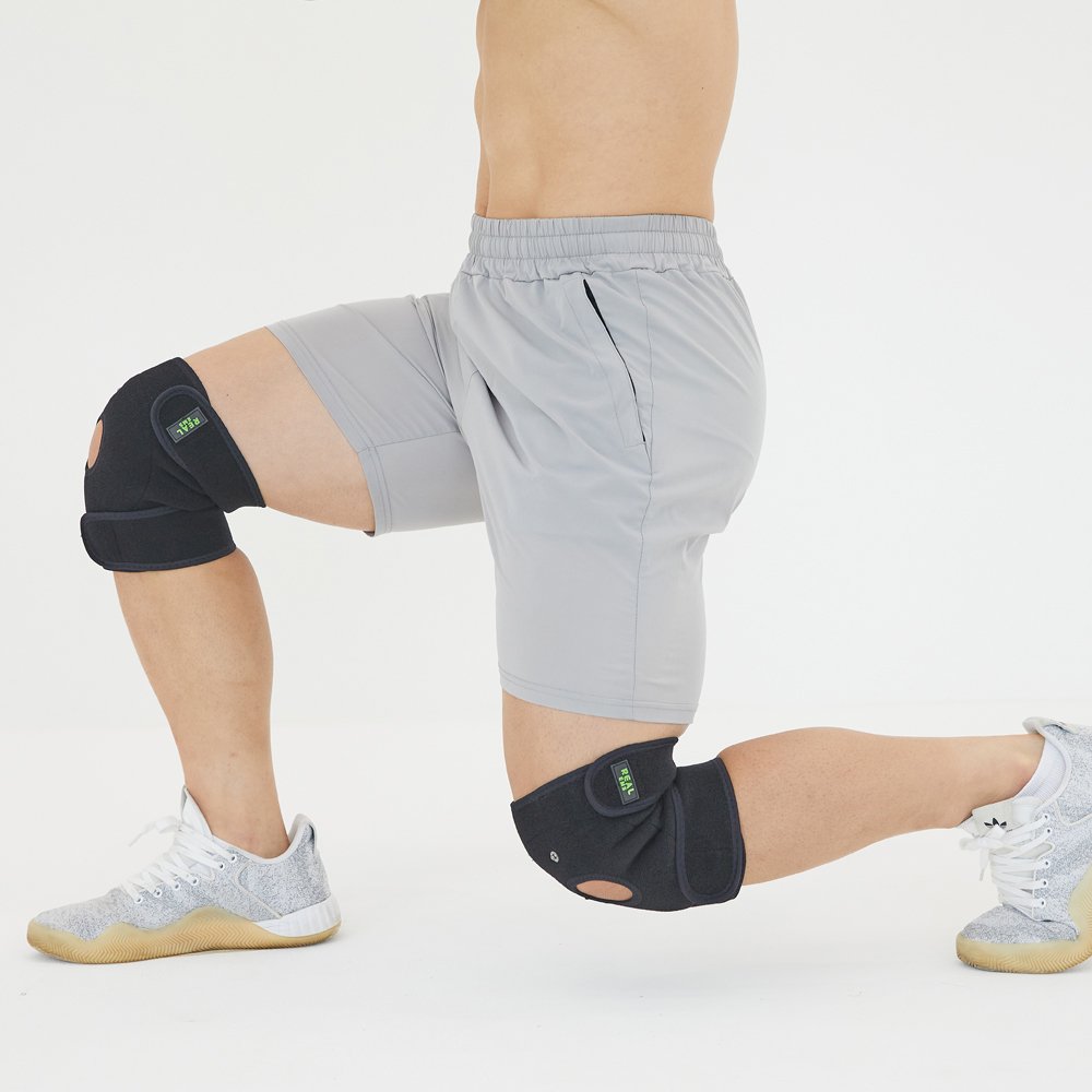 Đai bảo vệ gối REAL EMS Knee - Hàn Quốc
