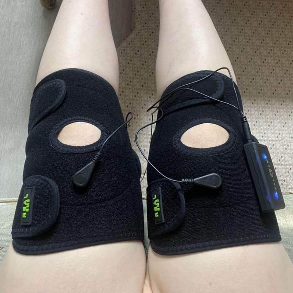 Đai bảo vệ gối REAL EMS Knee - Hàn Quốc