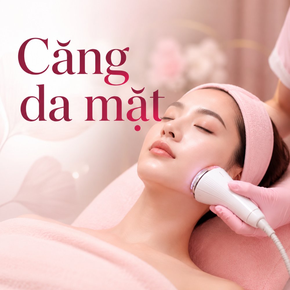 Căng da mặt