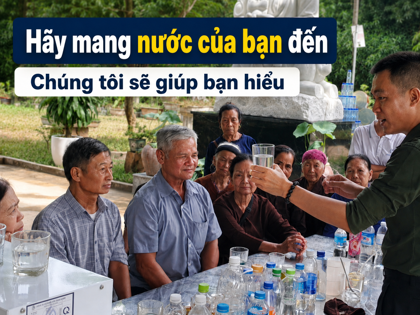 Kiểm tra và tìm hiểu nguồn nước