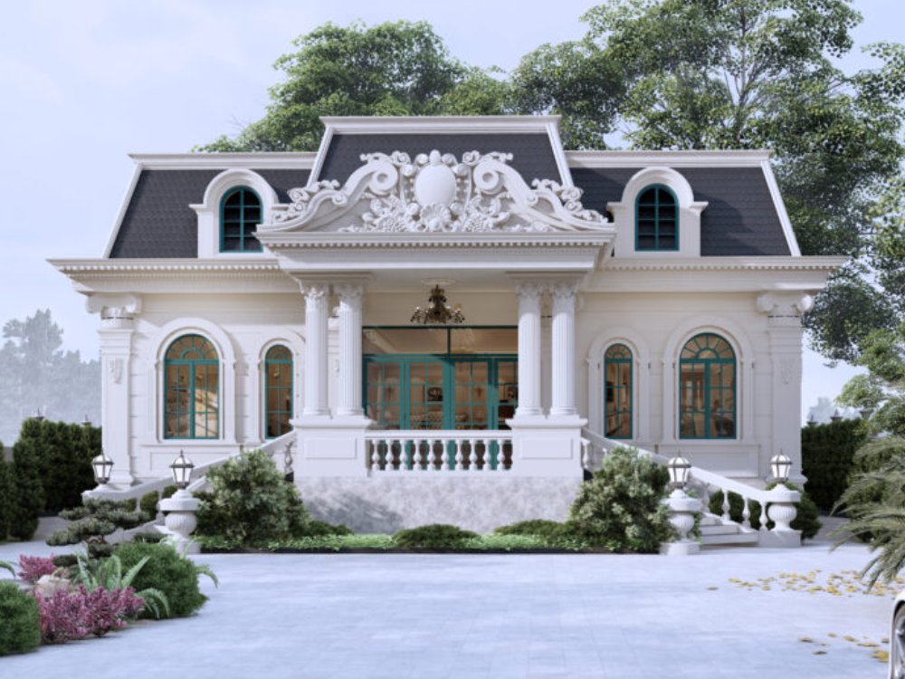 Biệt Thự Tân Cổ Điển 1 Tầng