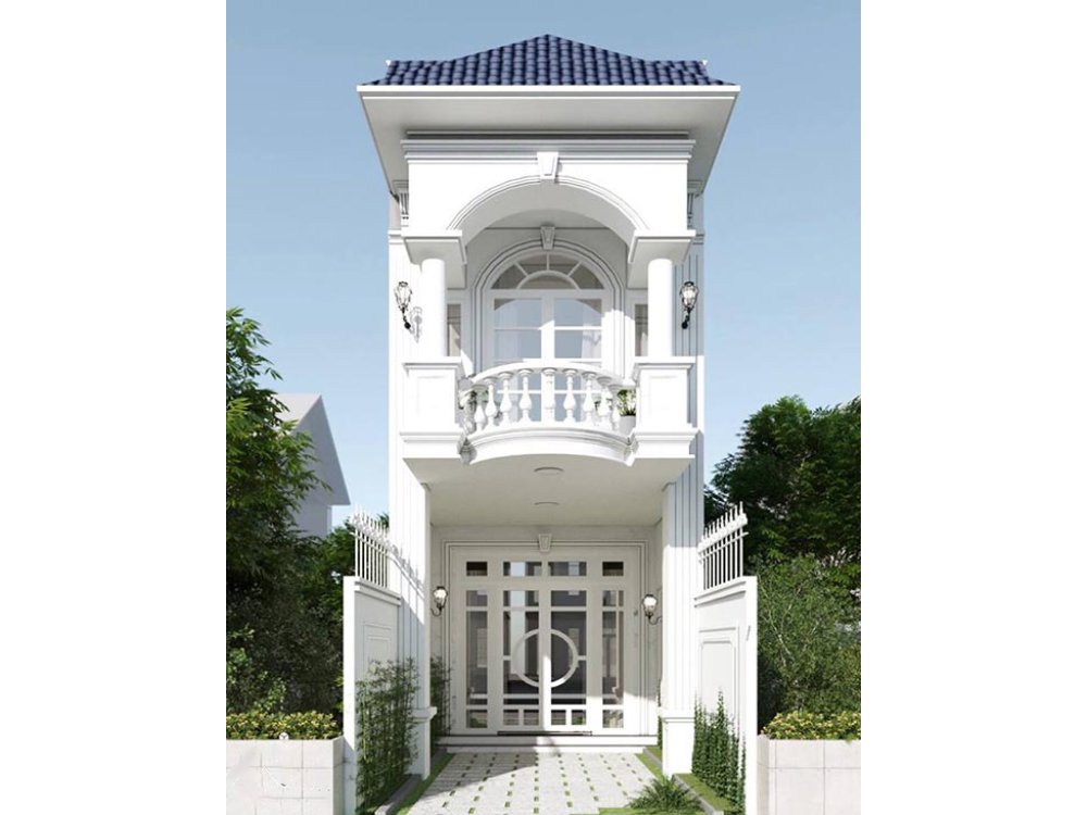 Nhà Phố Tân Cổ Điển 2 Tầng