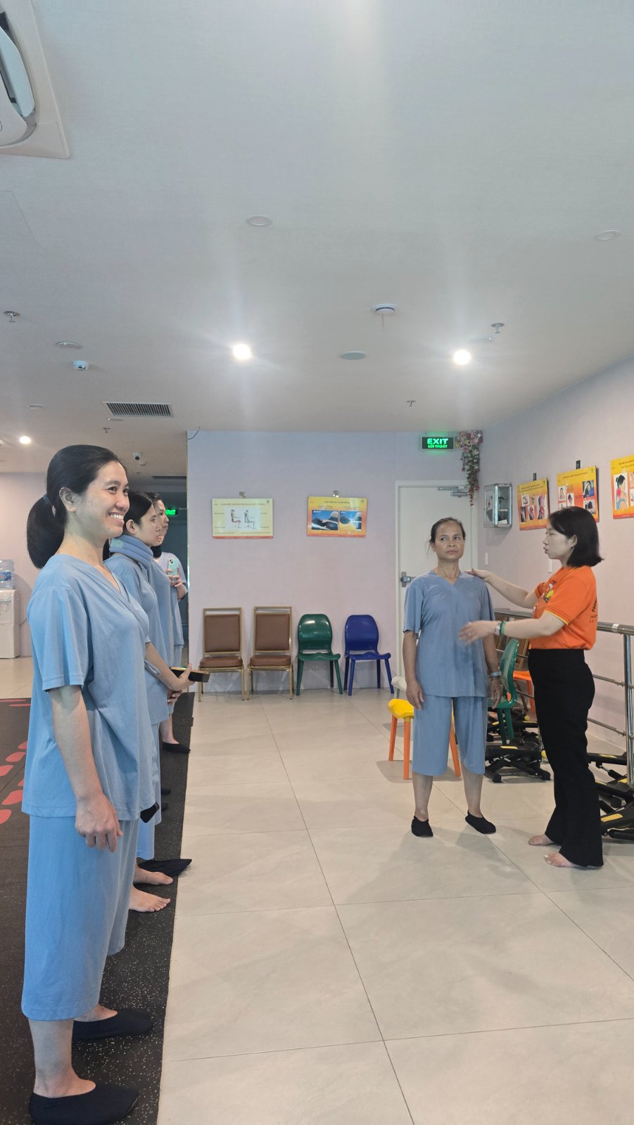Tập luyện tại DLC Care