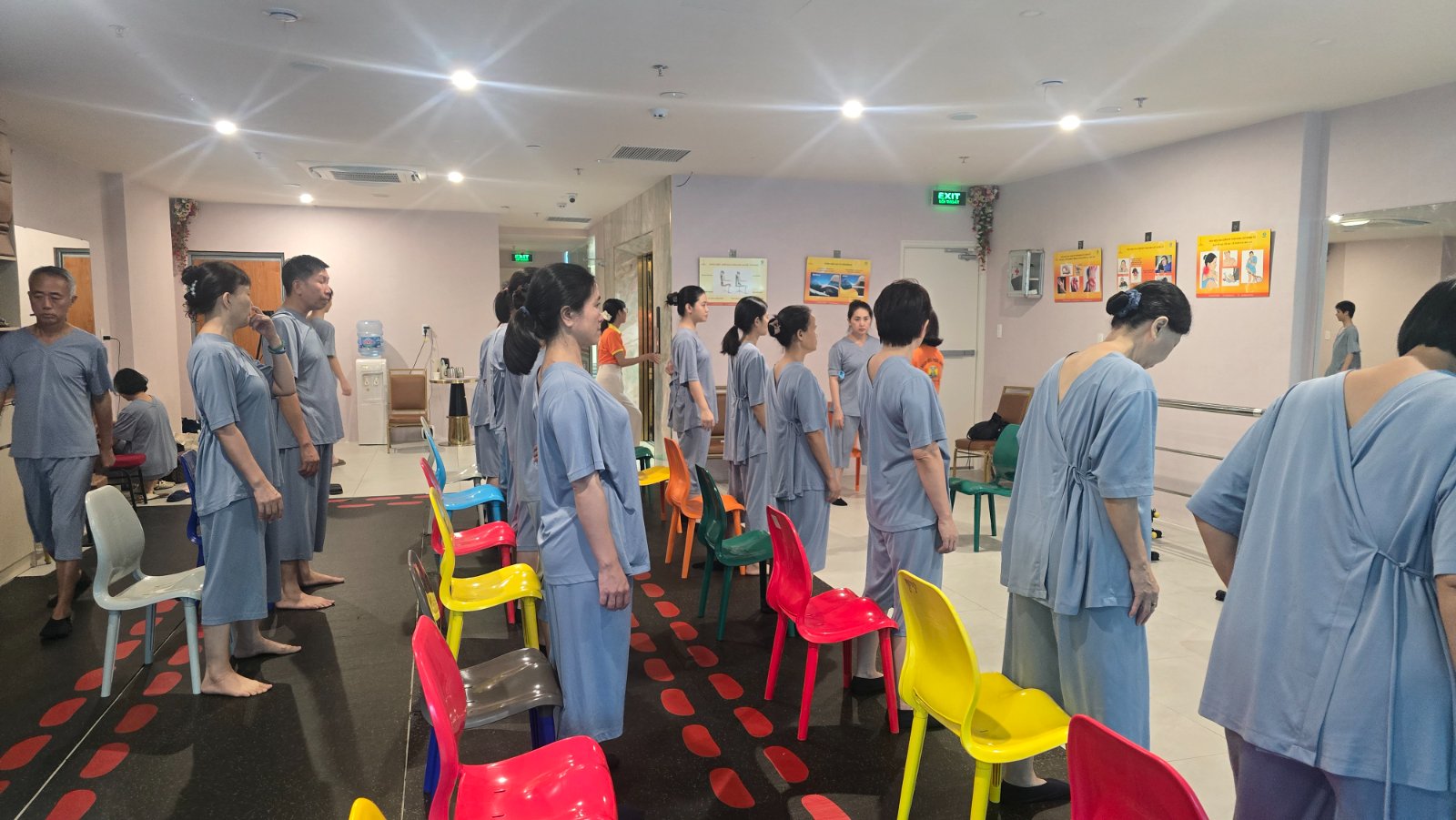 Tập luyện tại DLC Care