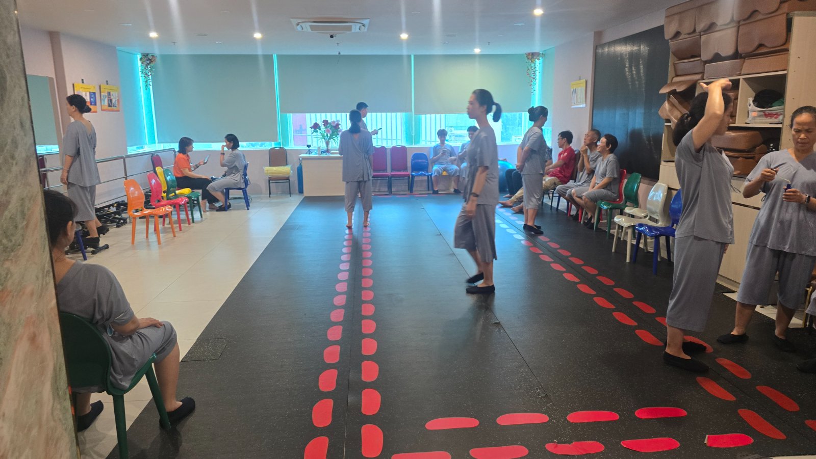 Tập luyện tại DLC Care