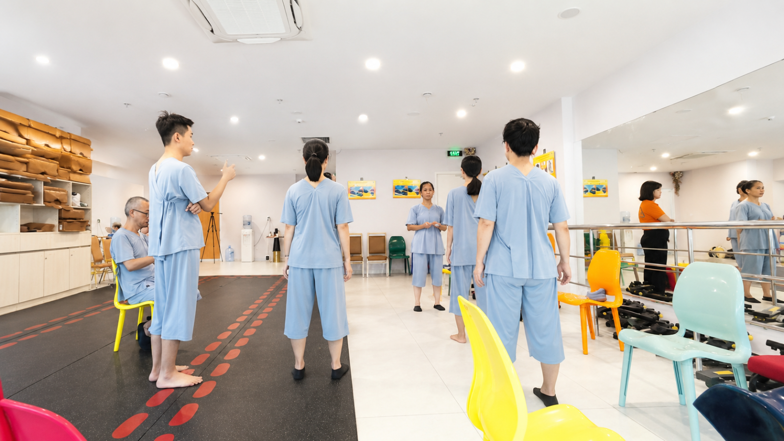 Tập luyện tại DLC Care
