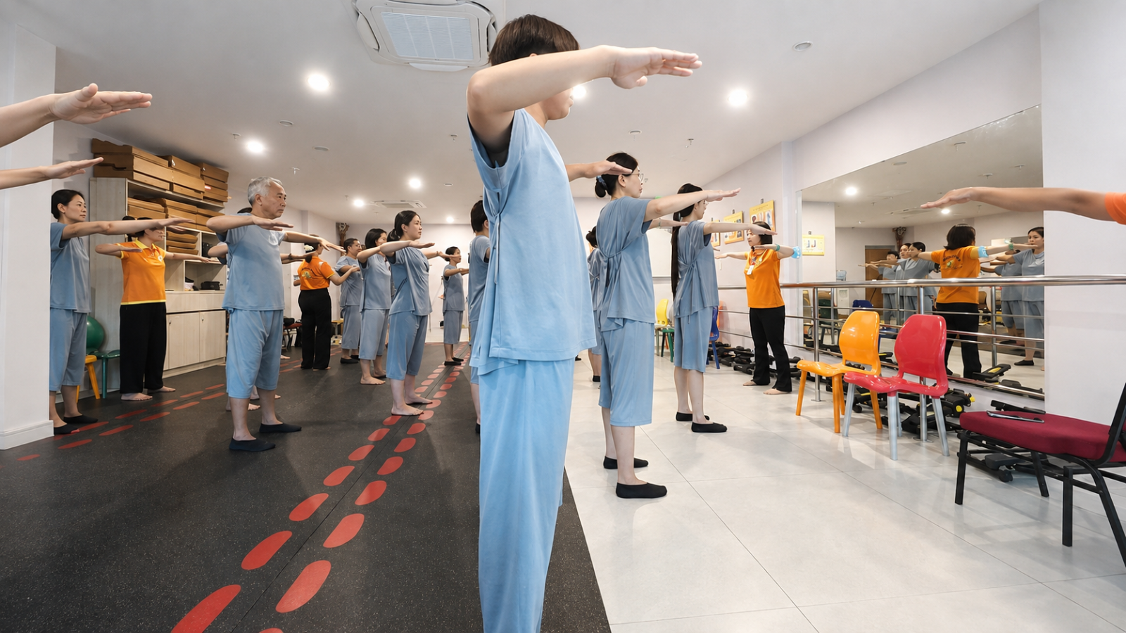 Tập luyện tại DLC Care