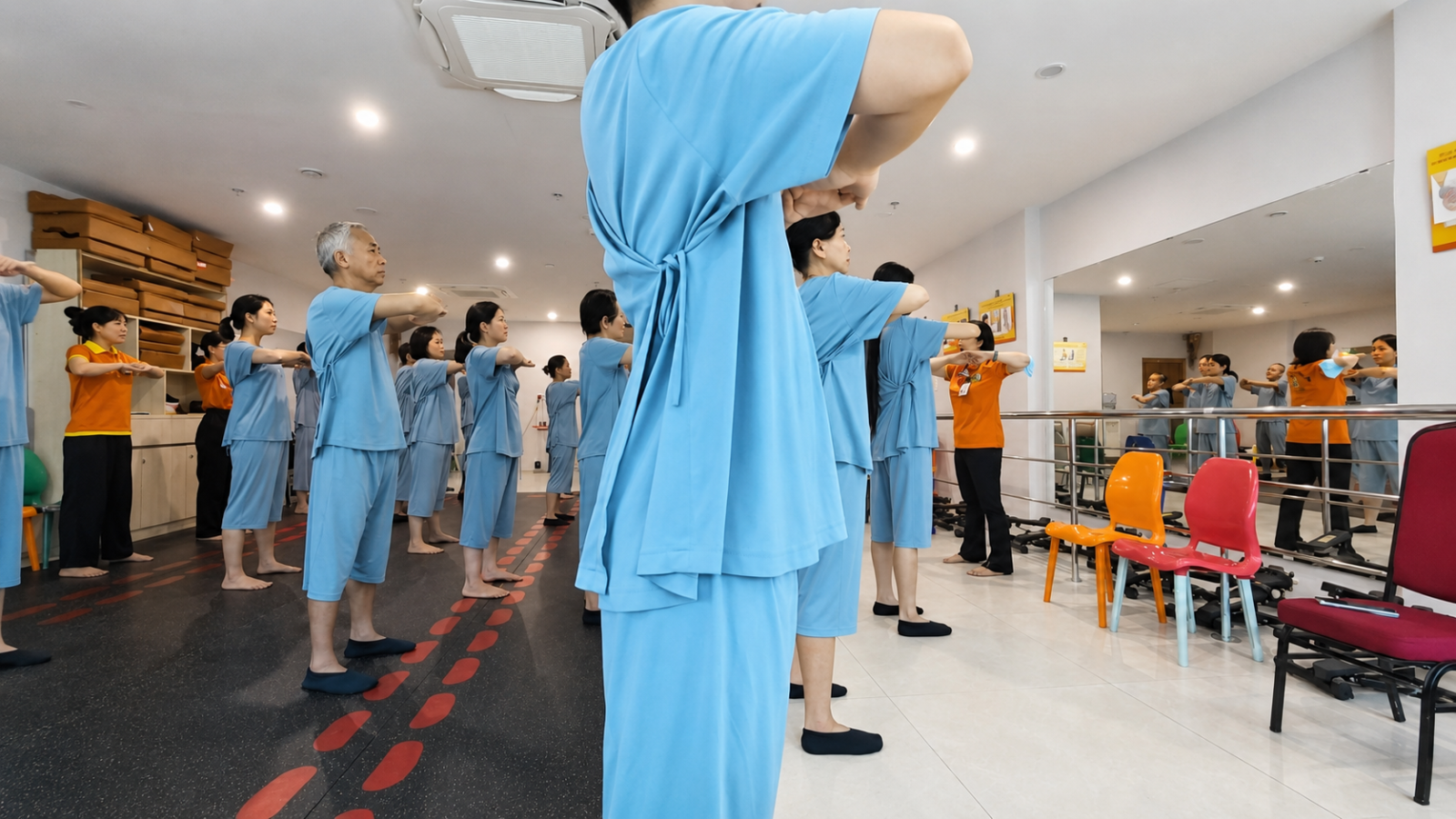 Tập luyện tại DLC Care